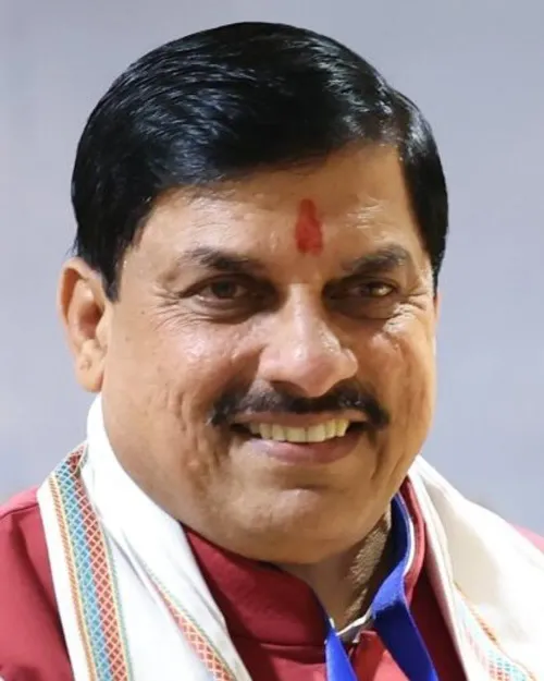Mohan Yadav, Politician, advocate and author; Chief Minister of Madhya Pradesh