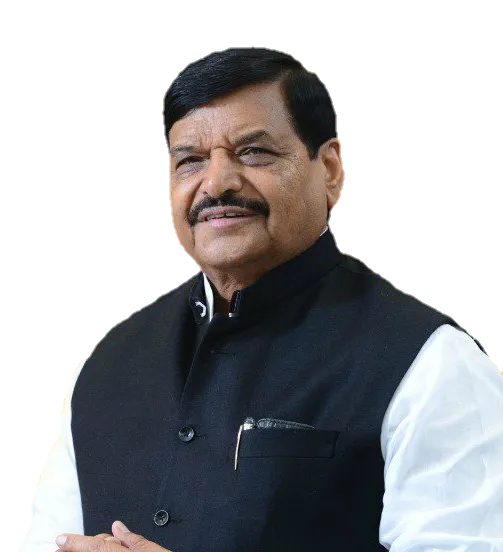 Shivpal Singh Yadav, Samajwadi Party leader and MLA for Jaswantnagar, in an official-style portrait; photograph by Dilipjadaun786, Wikimedia Commons (CC BY-SA 4.0)