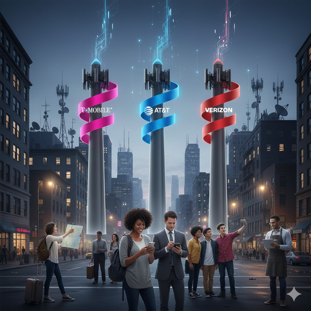 AT&T vs T‑Mobile vs Verizon