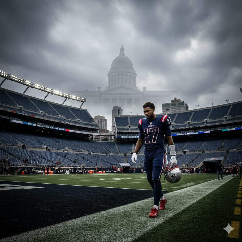 Patriots wide receiver Stefon Diggs faces serious strangulation and assault